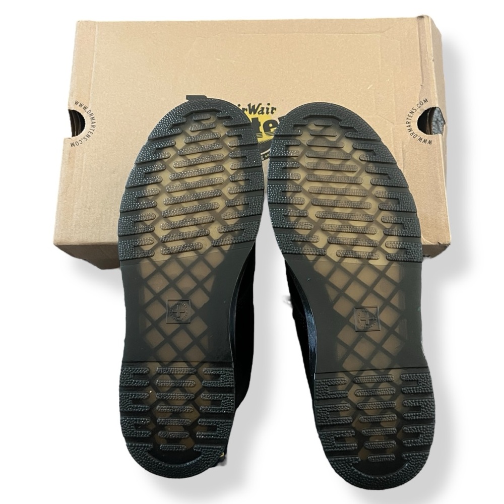 NEW Dr. Martens Zavala Black Lace Up Leather Boots - Picture 6 of 8